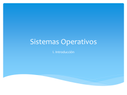 Sistemas Operativos