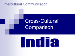 Cross-Cultural Comparison