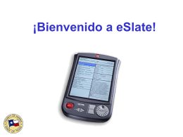 Welcome to eSlate!