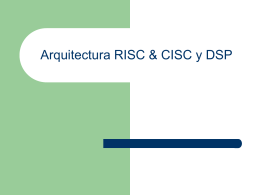 Arquitectura RISC vs CISC