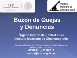 Diapositiva 1 - INICIO - Instituto Mexicano de …