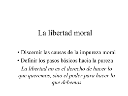 La libertad moral