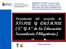 Diapositiva 1 - Gobierno de Canarias