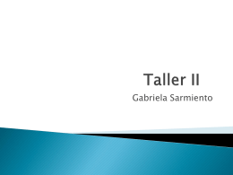Taller II