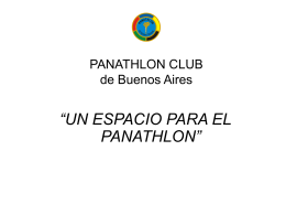 PANATHLON CLUB de Buenos Aires