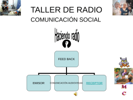 TALLER DE RADIO