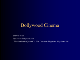 What is Bollywood?