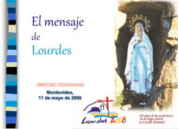 El Mensaje de Lourdes