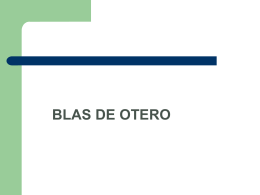 BLAS DE OTERO