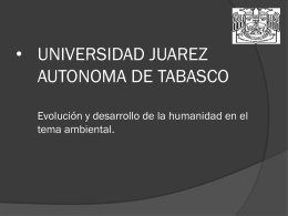 UNIVERSIDAD JUAREZ AUTONOMA DE TABASCO