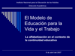 Diapositiva 1 - Portal Educativo CONEVyT