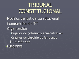 TRIBUNAL CONSTITUCIONAL