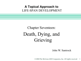 LIFE-SPAN DEVELOPMENT - Career & Educational Choices