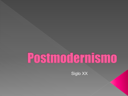 El Postmodernismo