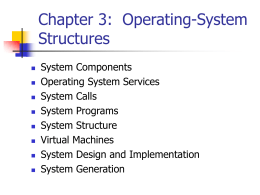 Module 3: Operating