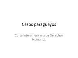 Casos paraguayos