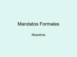 Mandatos Formales - Canyon Crest Academy Library …
