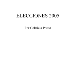 ELECCIONES 2005