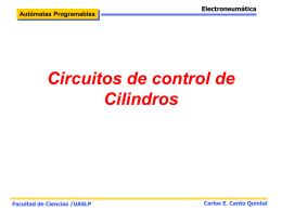 Circuitos de control de cilindros