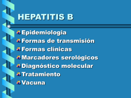 HEPATITIS B nuevo - Ministerio de Salud Jujuy