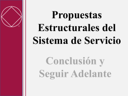 Service System Structural Proposals