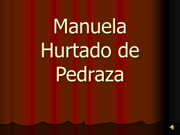 Manuela Hurtado de Pedraza