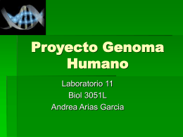 Proyecto Genoma Humano