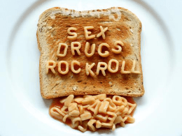 Sexo, drogas & rock&roll