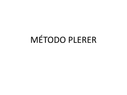 METODO PLERER