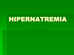 HIPERNATREMIA - Pediatra en Poza Rica