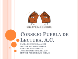 Consejo Puebla de Lectura, A.C.