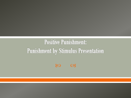 Punishment - University of Idaho