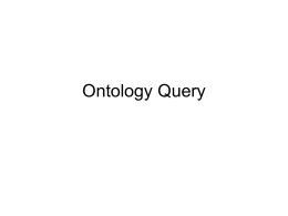 Ontology Query - University of Georgia