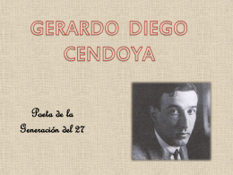 GERARDO DIEGO CENDOYA