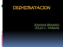 DESHIDRATACION