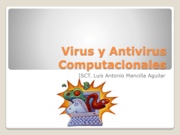 Virus y Antivirus Computacionales