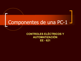Componentes de una PC