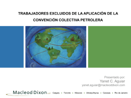 Diapositiva 1 - .::BIENVENIDO A LA CAMARA PETROLERA