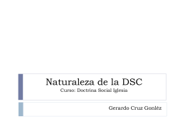 Naturaleza de la DSC