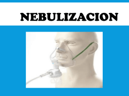 NEBULIZACION