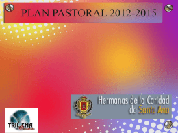 PLAN PASTORAL 2012-2015