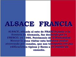 ALSACE FRANCIA