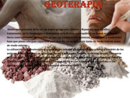 geoterapia