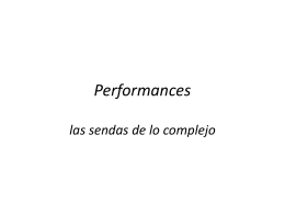 TEATRO performance