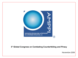 Diapositiva 1 - Global Congress Combatting …