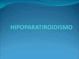 HIPOPARATOROIDISMO