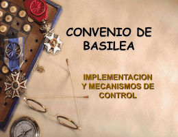 CONVENIO DE BASILEA