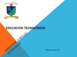 EDUCACION TECNOLOGICA