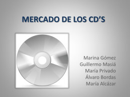 MERCADO DE LOS CD’S