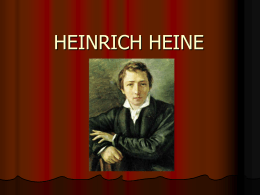 HEINRICH HEINE